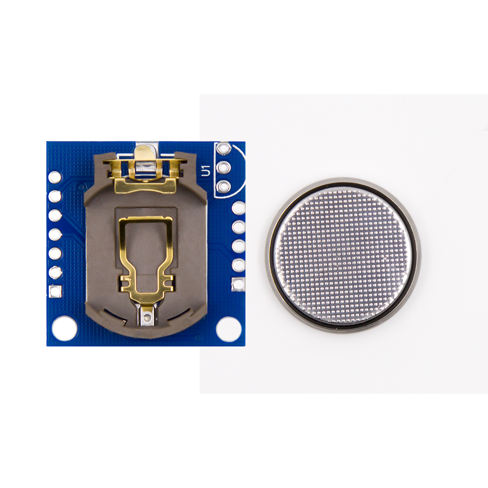 Модуль часов RTC DS1307 24C32 с батарейкой CR2032